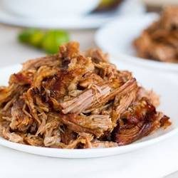 Easy Crockpot Carnitas.