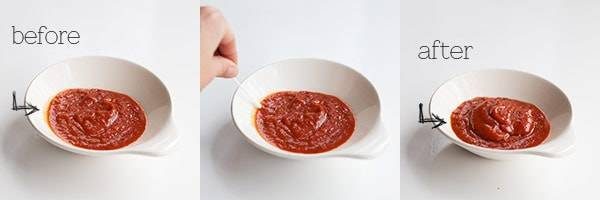 Before and after in three photos.