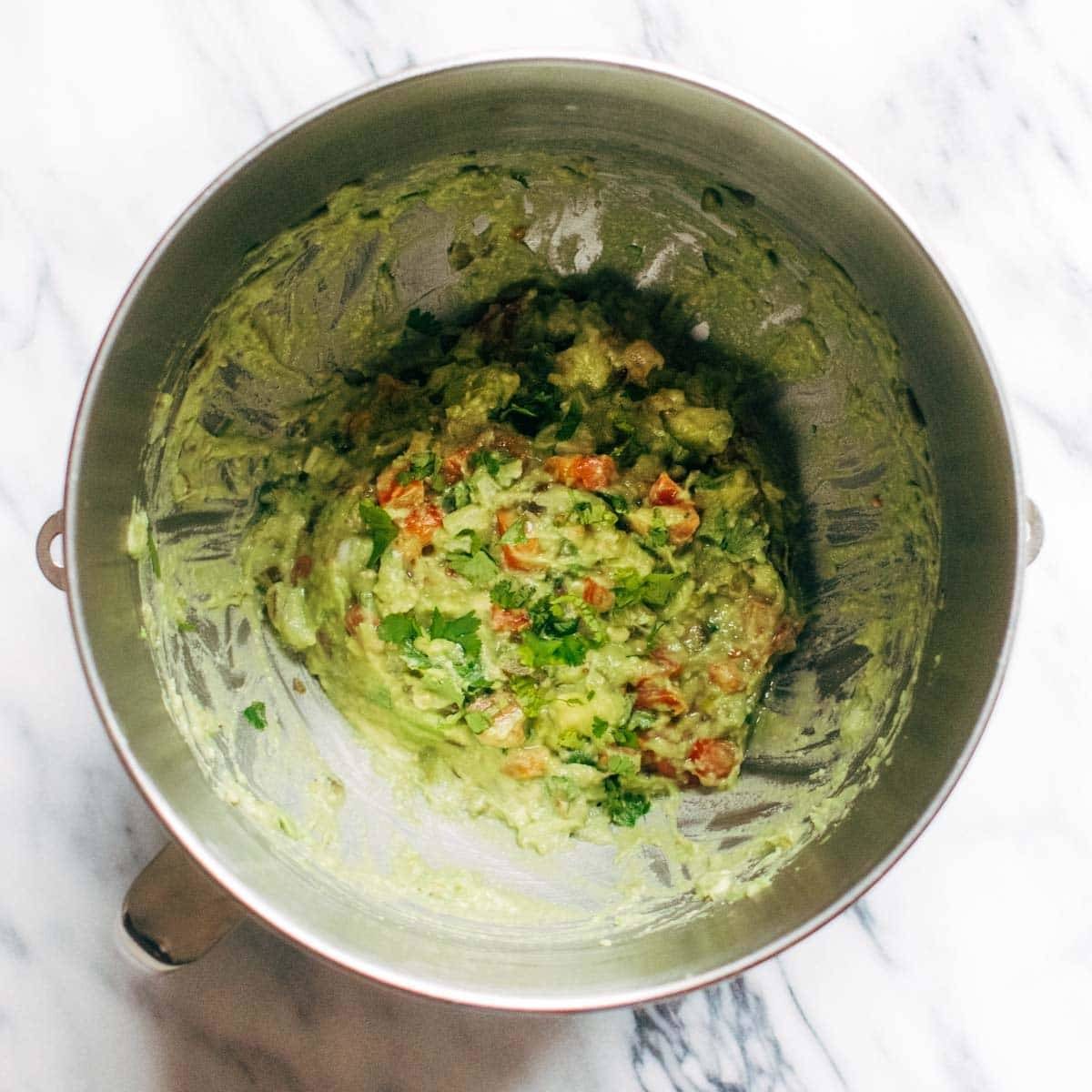 Guacamole with KitchenAid Mixer (and 11 other creative ideas)! | pinchofyum.com