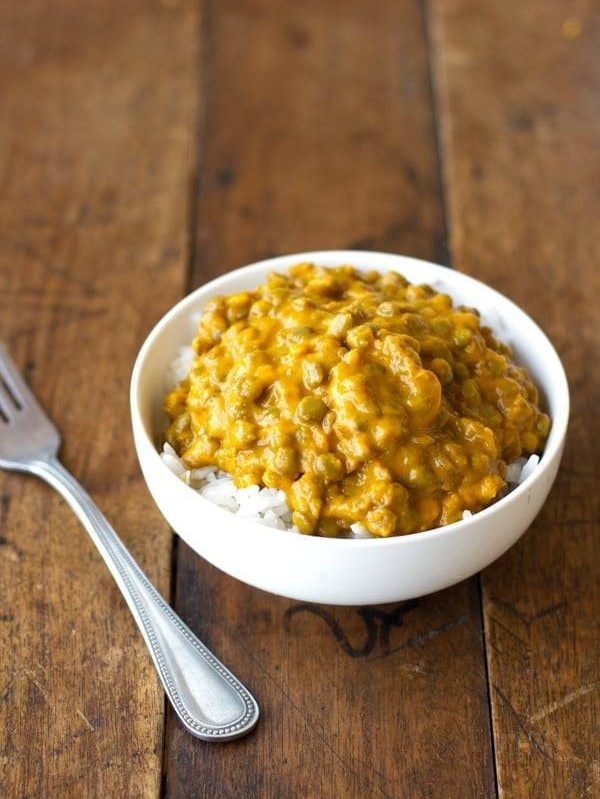 kabocha squash lentil curry