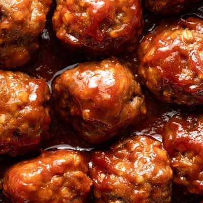 BBQ meatballs.