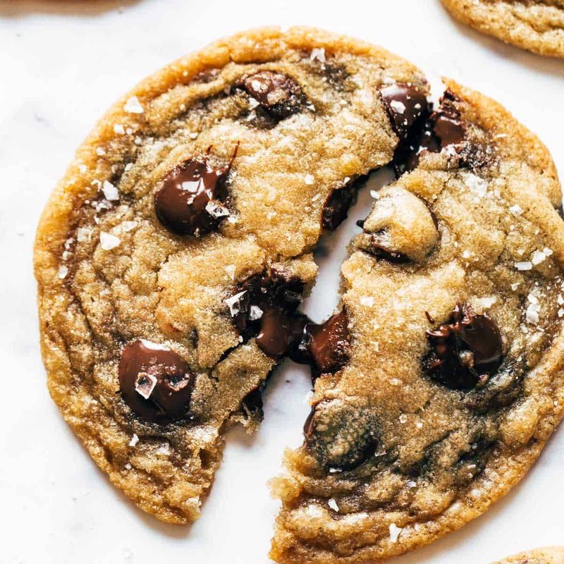 Gooey chocolate chip cookies!