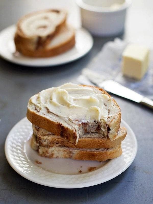 A picture of Homemade Cinnamon Swirl Bread