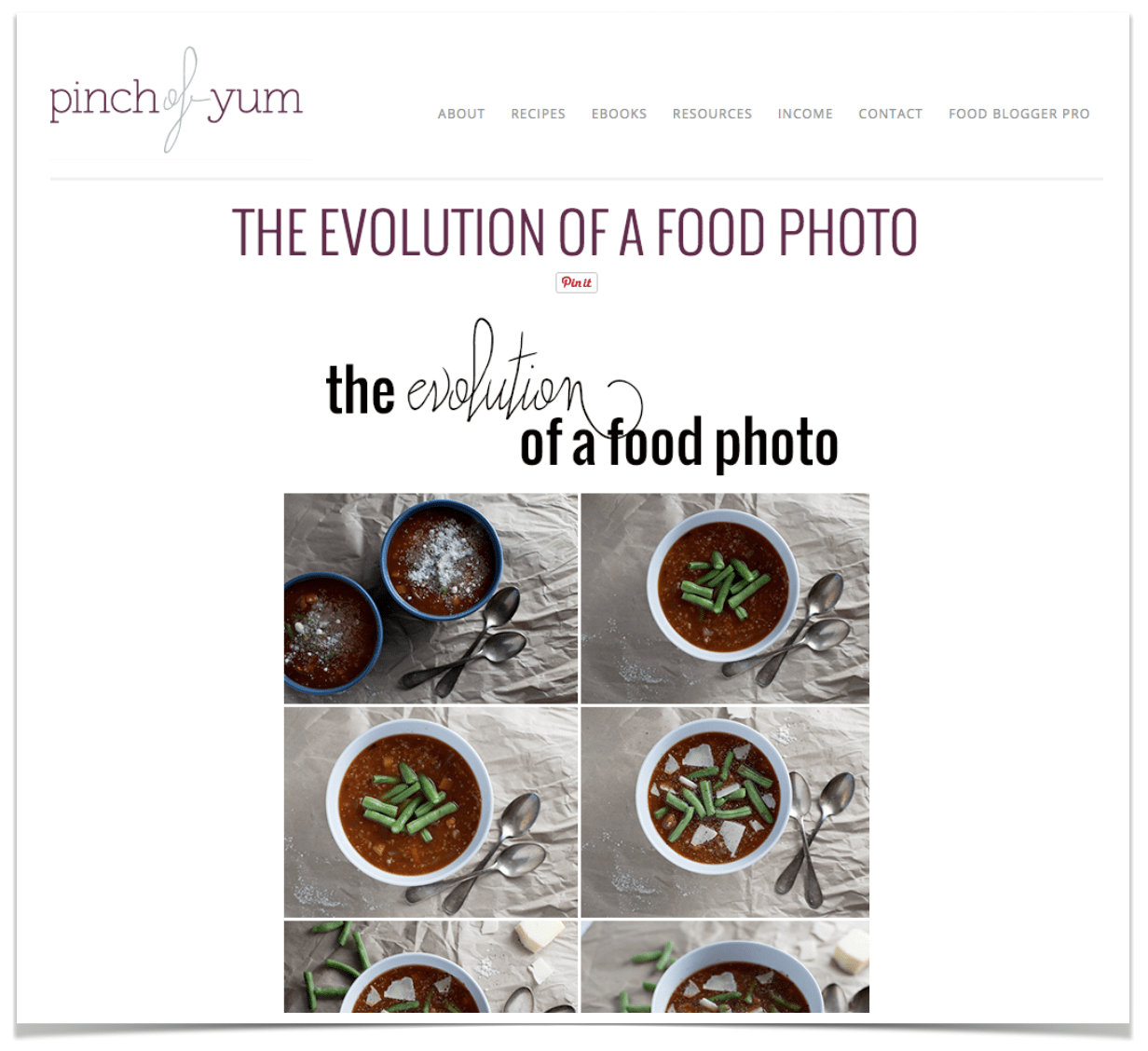 Product page after removing sidebar.